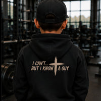 Load image into Gallery viewer, Youth I Can't But I Know A Guy, Athletic Fit Hoodie