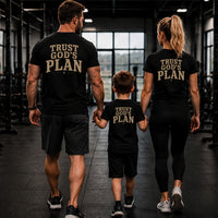 Load image into Gallery viewer, Mens Trust God's Plan Tshirt