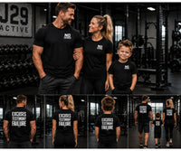 Load image into Gallery viewer, Excuses Are a Testimony of Failure – Matching Family T-Shirt Set
