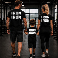 Load image into Gallery viewer, Youth Iron Sharpens Iron Tshirt