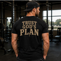Load image into Gallery viewer, Mens Trust God's Plan Tshirt