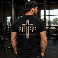 Load image into Gallery viewer, Mens Believe Tshirt