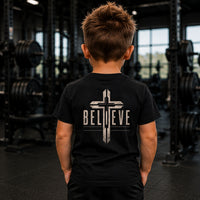 Load image into Gallery viewer, Matching Family Believe Tshirt