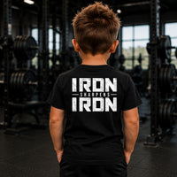 Load image into Gallery viewer, Youth Iron Sharpens Iron Tshirt
