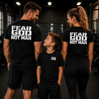 Load image into Gallery viewer, Matching Fear God Not Man Family TShirts