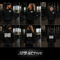 Load image into Gallery viewer, Mens Fear God, Not Man, Athletic Fit Hoodie