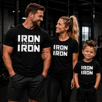 Load image into Gallery viewer, Matching Family Iron Sharpens Iron #3