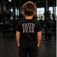 Load image into Gallery viewer, Youth Faith Over Fear Tshirt