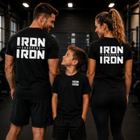 Load image into Gallery viewer, Matching Family Iron Sharpens Iron Tshirt