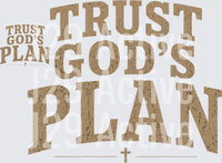 Load image into Gallery viewer, Matching Family Trust God’s Plan Christian T-Shirts - Raw Image